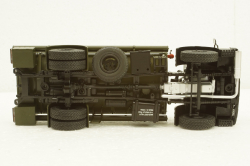 Маз-5337 АЦ-9 «Огнеопасно» 1987, хаки, 101326, Автоистория 1:43