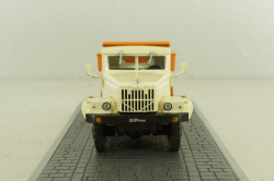 Краз-256Б самосвал, бежевый/оранжевый, АА638, Direkt Collections 1:72