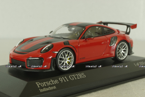 Porsche 911 (991 II) GT2 RS Weissach-Paket 2018, red, 413067290, Minichamps 1:43