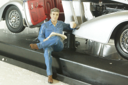 Фигурка Механик с кофе, American Diorama 1:18