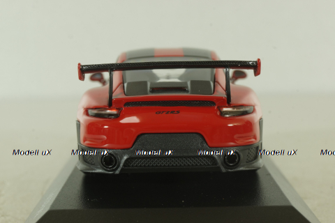 Porsche 911 (991 II) GT2 RS Weissach-Paket 2018, red, 413067290, Minichamps 1:43