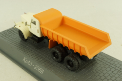 Краз-256Б самосвал, бежевый/оранжевый, АА638, Direkt Collections 1:72
