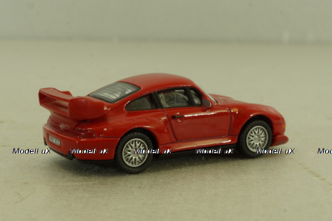 Porsche 911 GT2 (993) 1996, red, Schuco 1:72