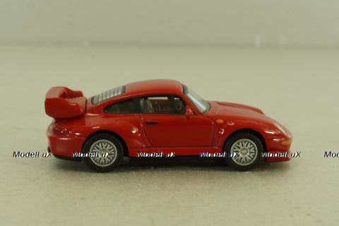 Porsche 911 GT2 (993) 1996, red, Schuco 1:72