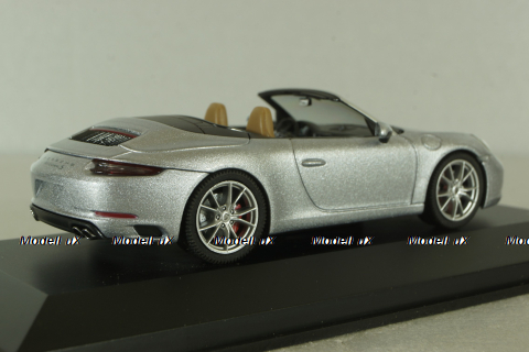 Porsche 911 (991) Carrera S Cabriolet, silver, WAP0201260G, Herpa 1:43