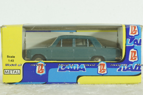 Ваз-2101, январь 92г., серо-голубой, Тантал/Радон 1:43