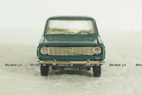 Ваз-2101, январь 92г., серо-голубой, Тантал/Радон 1:43