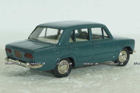 Ваз-2101, январь 92г., серо-голубой, Тантал/Радон 1:43