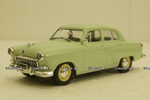 Газ-21И Волга, зеленый, Автолегенды СССР №7, 1:43