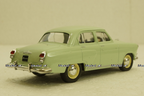 Газ-21И Волга, зеленый, Автолегенды СССР №7, 1:43