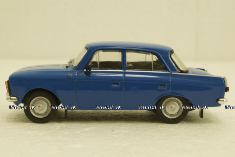 Иж-412-028, синий, (Запечатанный) Автолегенды СССР №85, 1:43
