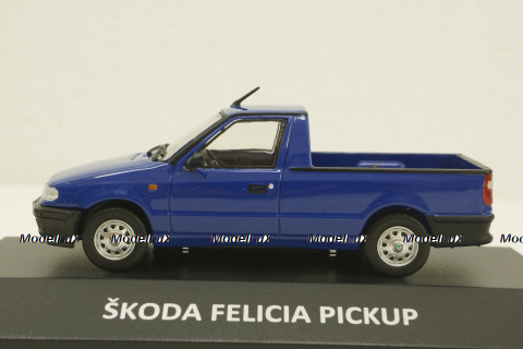 Skoda Felicia pickup 1996, blue, KALEIDOSKOP SKODA (DeAgostini) 1:43