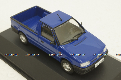Skoda Felicia pickup 1996, blue, KALEIDOSKOP SKODA (DeAgostini) 1:43