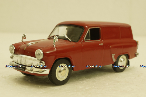 Москвич-430, красный, Автолегенды СССР №107, 1:43