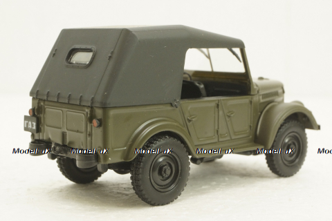 Газ-69А, хаки, Автолегенды СССР №55, 1:43 без журналаа