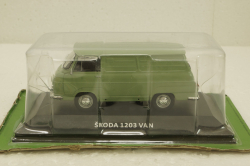 Skoda 1203 Van 1968, green, KALEIDOSKOP SKODA (DeAgostini) 1:43