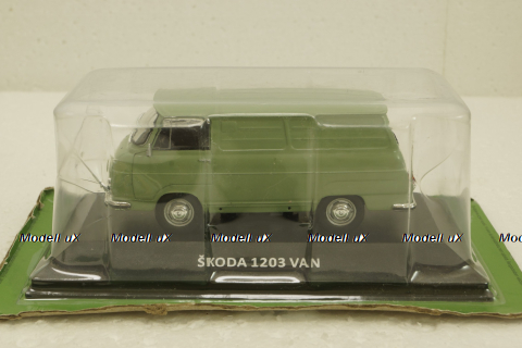 Skoda 1203 Van 1968, green, KALEIDOSKOP SKODA (DeAgostini) 1:43