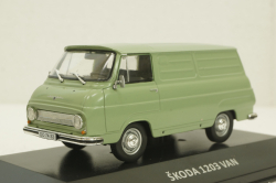 Skoda 1203 Van 1968, green, KALEIDOSKOP SKODA (DeAgostini) 1:43