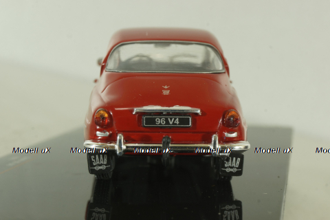 Saab 96 V4 1965, red, CLC547, IXO 1:43