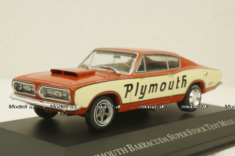 Plymouth Barracuda Super Stock TEST MULE, American Cars №101 1:43