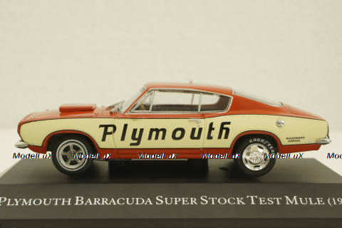 Plymouth Barracuda Super Stock TEST MULE, American Cars №101 1:43