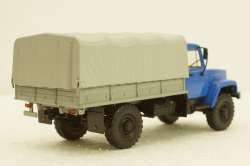 Газ-3308, 4х4 бортовой с тентом, АвтоИстория 1:43