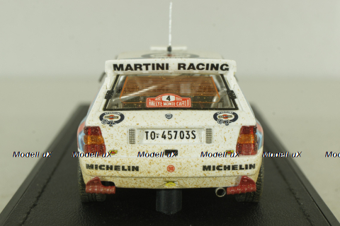 Lancia Delta HF Integrale Evoluzione Martini #4 Winner Rallye Monte Carlo Dirty Version Car Model, TM43-004AD, Top Marques 1:43