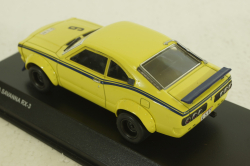 Mazda Savannah RX-3 Test Car, yellow, 03196A, Kyosho 1:43