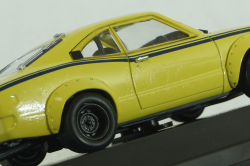 Mazda Savannah RX-3 Test Car, yellow, 03196A, Kyosho 1:43
