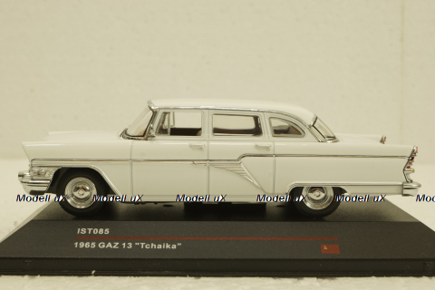 Газ-13 Чайка 1965 белый, IST085,  IST 1:43