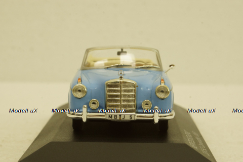 Mercedes 220SE Convertible, 1958, WhiteBox 1:43