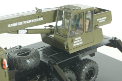 Краз-255Б1 КС-3575 Автокран, хаки,  SSM1183,  SSM 1:43