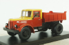 Маз-205, самосвал, желтый/красный, SSM1053, SSM 1:43