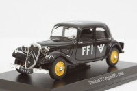 Citroen Traction 11 Legere FFI, 1944, Atlas 1:43
