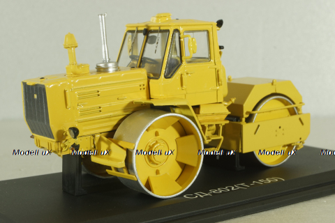 СД-802(Т-150) каток дорожный на шасси трактора Т-150 1980, желтый, SSM8016, SSM 1:43