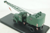 Маз-200 К-51, зеленый, автокран, SSM1165, SSM 1:43