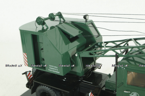 Маз-200 К-51, зеленый, автокран, SSM1165, SSM 1:43