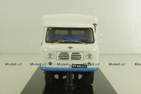 Уаз-450Д, РА-10,  машина для разогрева асфальта, 1965г., 145006, DiP Models 1:43