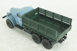 Зил-157К, бортовой, голубой/зеленый, АвтоИстория 1:43