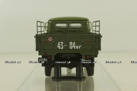 Уаз-450Д, Военная Автоинспекция МО СССР 1963 г. с аксессуарами в кузове, 145003, DiP Models 1:43