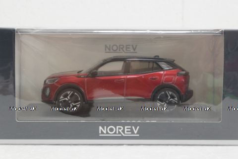 Peugeot 2008 GT 2024, red, 472873, Norev 1:43