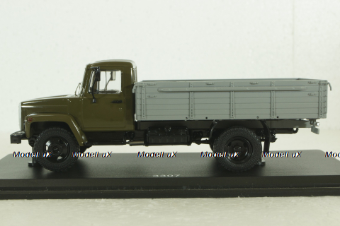 Газ-3307 (двигун ЗМЗ-513) деревяний борт, 1989, SSM1151, SSM 1:43