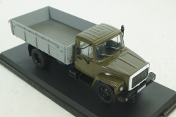 Газ-3307 (двигун ЗМЗ-513) деревяний борт, 1989, SSM1151, SSM 1:43
