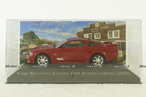 Ford Mustang Saleen S281, Supercharged 2005, American Cars №81, 1:43 
