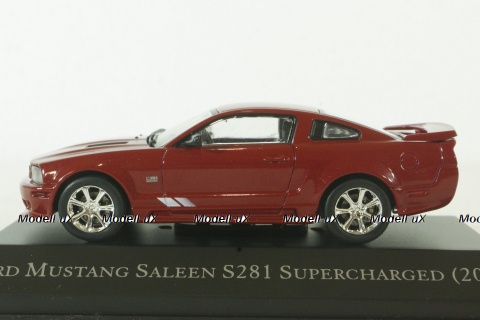 Ford Mustang Saleen S281, Supercharged 2005, American Cars №81, 1:43 