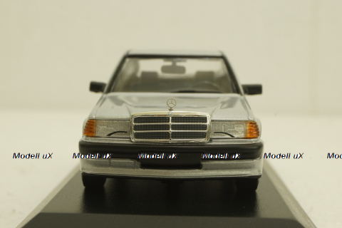 Mercedes 190E 2.3-16 (1984), silver, 943035605, Minichamps 1:43