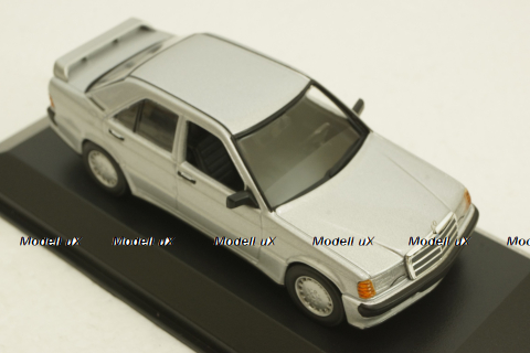 Mercedes 190E 2.3-16 (1984), silver, 943035605, Minichamps 1:43