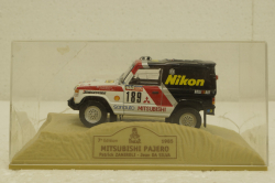 Mitsubishi Pajero #189 Rally Paris-Dakar 1985 P. Zaniroli - J. D. Silva, Norev 1:43 Уценка!