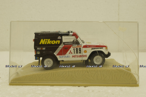 Mitsubishi Pajero #189 Rally Paris-Dakar 1985 P. Zaniroli - J. D. Silva, Norev 1:43 Уценка!