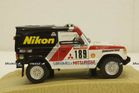 Mitsubishi Pajero #189 Rally Paris-Dakar 1985 P. Zaniroli - J. D. Silva, Norev 1:43 Уценка!